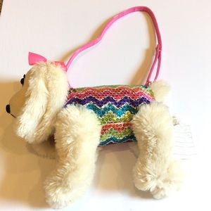 Children’s sequin puppy purse